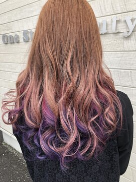 VAN COUNCIL 福井開発店(ヴァンカウンシル) 派手グラデ