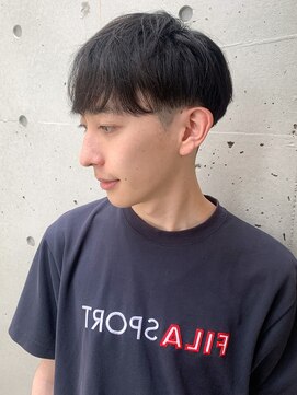 カンゴール サロン トウキョウ セントラル 原宿(KANGOL SALON TOKYO CENTRAL) 【BREEN原宿】黒髪ナチュラルマッシュ