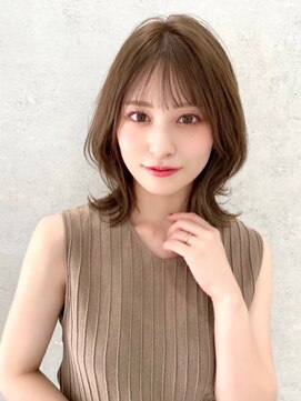 ブロウ ネックス ザ サロン 表参道(VLOW nex the salon) 【vlow表参道】韓国風くびれミディ 髪質改善 長屋