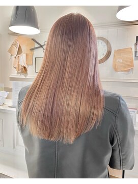 オルガン(Organ) 艶感ピンクベージュ