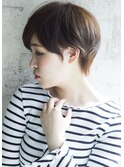 マッシュショート 小顔シアーベージュ◎/横浜髪質改善