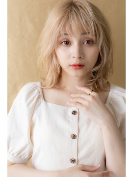 カバーヘア ブリス 北浦和(COVER HAIR bliss) 外国人風透け感3DハイライトくびれヘアTa3北浦和10代20代30代