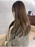 【invitation】ハイライト×シアベージュ