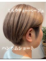 マサキヘアーアンドリラックス(MASAKI Hair&Relax) おしゃれなハンサムショート♪