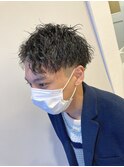 ツイストスパイラルツーブロック