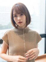 ドットハリス(.Hallis) 大人可愛い前髪/ミディアム/ボブ/20代30代/原宿/表参道