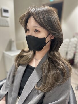 アンテナスクエア 徳島富田町店(ANTENA SQUARE) ヨシンモリの似合うオルチャンヘア♪