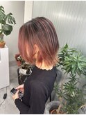 ショートバレイヤージュ