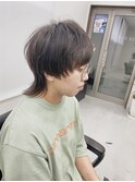 LS HAIR片山　マッシュウルフ×ダウンパーマ