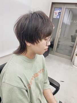 エルエスヘアー(LS HAIR) LS HAIR片山 マッシュウルフ×ダウンパーマ