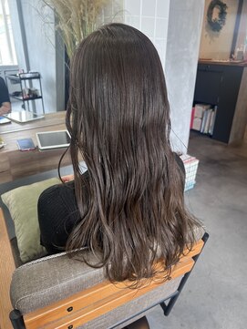 ティティ(TiTi) ブリーチなし！グレーパープルベージュ[TiTi_福田りの]