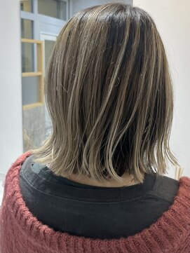 ミモザ(Mimosa) Mimosa #切りっぱボブ#ヘイリーボブ