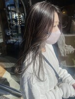 ヘアラウンジ アングゥ(hair lounge ungu)&nbsp;グレージュハイライトカラー