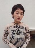 マレットベリーショートパーマ/フレンチカジュアル/20代30代40代