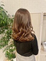 グリーンルームセカンド 結城店(GREEN ROOM. 2nd)&nbsp;シフォンベージュ/髪質改善/縮毛矯正/結城/小山/アイスラテ