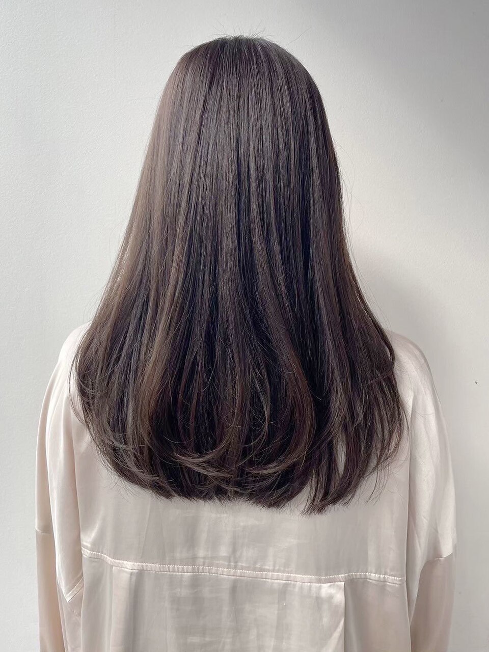 ゆるっとワンカールロングヘア*ロングレイヤーカット*面長解消2