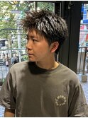【スパイキーショート】メンズカット/短髪/ピンパーマ/刈り上げ