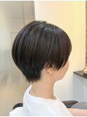 ショートヘア×ツーブロック