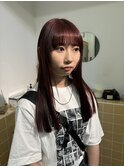 ボルドーカラー