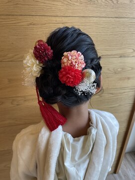 ビューティーパーク ヒロミ(Beauty Park 163) 七五三のアップスタイル