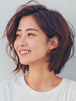 アズーリ(Azzurri)の写真/山梨で都内最旬スタイルが叶う！絶妙な“ニュアンス×バランス”で一人ひとりの魅力を輝かせるデザインに。
