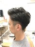【メンズ限定】　カット＋シェービング＋頭皮クレンジング　￥6050