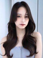 エインアンリー 明治神宮前(AIN.ANLY.)&nbsp;着物メルティカラーくびれロング似合わせカットロングレイヤー