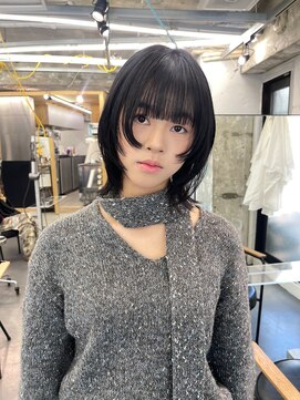 コードプラスリム(CODE+LIM) 顔まわりカット/レイヤー