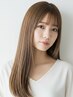 気になるクセを…前髪水素ストレート&カット　16500yen