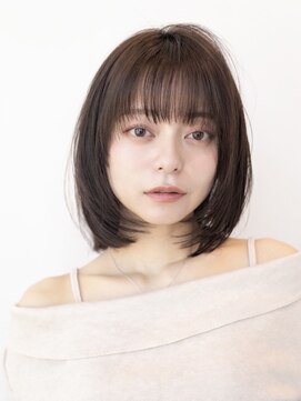 ドットハリス(.Hallis) レイヤーボブ/レイヤーカット/くびれレイヤー/韓国風ヘア