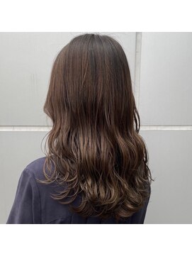 トゥーヘアー(too hair) ロング×ピンクベージュカラー[西葛西/西葛西北口]