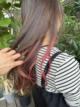 ダブル(W) 【hair salon W】インナーカラー