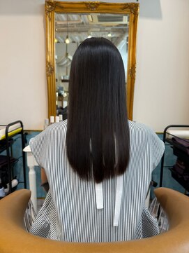 ロンドアベニール 北千住(Lond avenir) 暗めカラー/ボブ顔周り/前髪/レイヤー/髪質改善/縮毛矯正/北千住