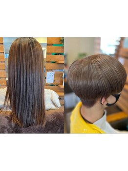 髪と頭皮のWケアでお悩みを解決◎ふんわり感とまとまりを叶える髪質改善。あなたにピッタリのスタイルを。