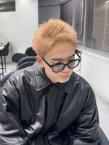 メンズペレ 渋谷(MEN'S PELE)&nbsp;MEN’S HAIR/ブルーブラック/フェザーパーマ/渋谷