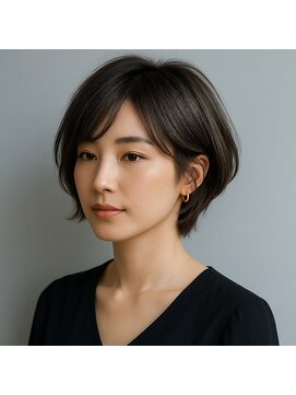 スープレックス ヘアーデザイン(SOUPREX HAIR DESIGN) 美フォルム エレガントショートボブ 20代 30代 40代 50代 60代