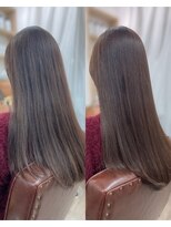 テネール(TENELE)&nbsp;ロングヘア　２０代　30代　４０代　赤坂　縮毛矯正