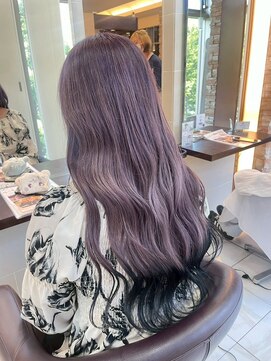 ルページ 千葉(lpage) 髪質改善/顔周りレイヤーカット/グレージュ[千葉/千葉駅]