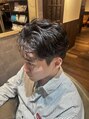 ヘアリゾート エーアイ 亀戸店(hair resort Ai)&nbsp;センターパート×フェザーパーマで朝のセットを楽に