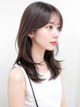 韓国風くびれヘア/クラゲヘアー/小顔レイヤーカットp川口