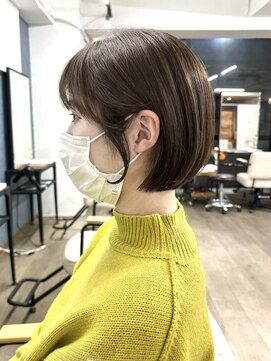 ルアン 上通り(ruen) 丸みショート　ショートボブ　似合わせカット　小顔カット　熊本