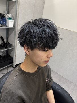 ビカムメンズヘアー 栄店(become men's hair) アイロン質感シャドウパーマ