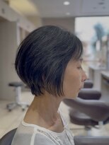 アース 土気あすみが丘店(HAIR&MAKE EARTH)&nbsp;丸みショートで叶える上品美シルエット