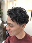 【福山市/chartreuse】大きめスパイラルパーマ