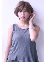 シャカ(SHAKA) 大人可愛い 丸みショート 黒髪ベリーショート ヘルシーレイヤー