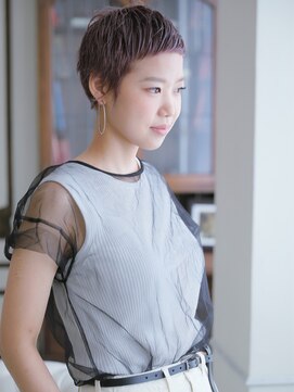 エルメ なんばマルイ(HELME) #ベリーショート#ラベンダー#３Dカラー#エルメなんばマルイ