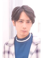 マッシュ×くせ毛風パーマ