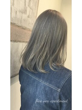 ファイブボックスヘアー 広島(five vox hair) グレイシルバー