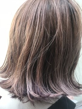 トリエラ(TRIELA) .インナーカラー　ペールパープル