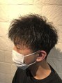 イーチ ヘアーアンドトータルビューティ(each hair&total beauty) ツイストパーマスタイルになります！ジェル仕上げになります！